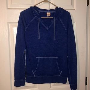 Blue sweatshirt